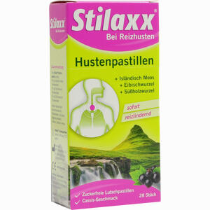 Stilaxx Hustenpastillen Isländisch Moos Lutschpastillen 28 Stück