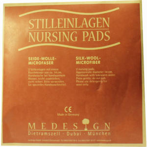 Stilleinlagen Seide/Wolle/Microfaser 14cm 2 Stück - ab 6,08 &euro;