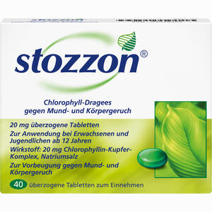 Stozzon Chlorophyll Dragees  40 Stück - ab 6,86 €