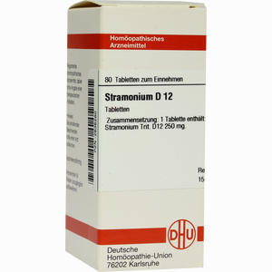 Stramonium D12 Tabletten 80 Stück - ab 8,01 €
