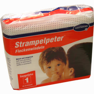 Strampelpeter Flockenwindeln Saugstärke 1 56 Stück - ab 6,50 €