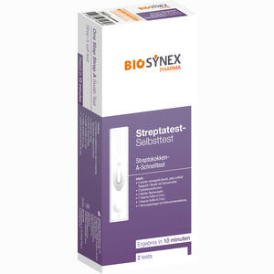 Streptatest Streptokokken A Schnelltest 2 Stück - ab 10,74 &euro;