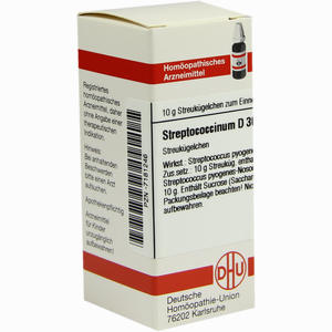 Streptococcinum D30 Globuli 10 g - ab 7,95 €