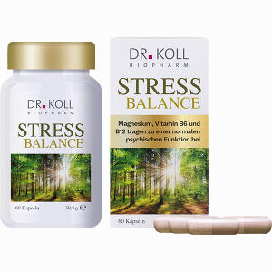 Stress Balance Dr. Koll Vitamin B6 B12 Magnesium 60 Stück - ab 27,67 &euro;