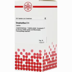 Strophanthus D4 Tabletten 200 Stück - ab 0,00 €