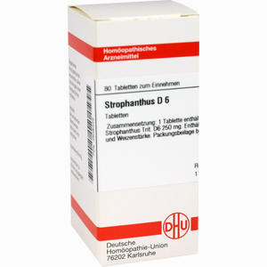 Strophanthus D6 Tabletten 80 Stück - ab 8,82 €