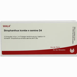 Strophanthus Kombe E Semine D4 Ampullen  10 x 1 ml - ab 20,63 €