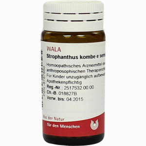 Strophanthus Kombe E Semine D6 Globuli  20 g - ab 9,41 €