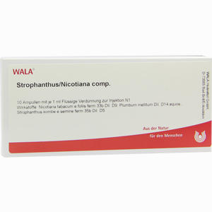 Strophanthus/nicotian Comp Ampullen 10 x 1 ml - ab 22,36 €