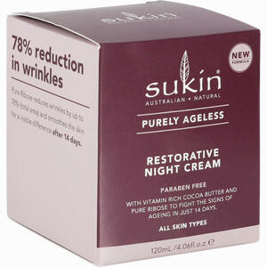 Sukin Purely Ageless Restorative Night Cream Creme 120 ml - ab 49,46 &euro;