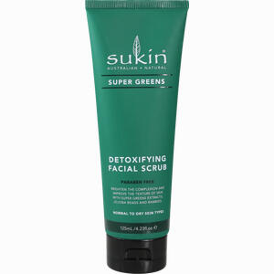 Sukin Super Greens Detoxifying Facial Scrub Creme 125 ml - ab 30,68 €