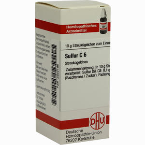 Sulfur C6 Globuli 10 g - ab 7,08 €