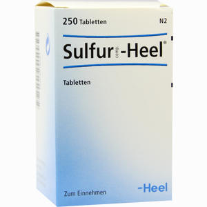 Sulfur Comp Heel Tabletten 250 Stück - ab 27,90 €