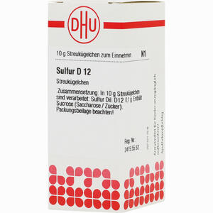 Sulfur D12 Globuli DHU-Arzneimittel GmbH & Co. KG 10 g - ab 7,08 €