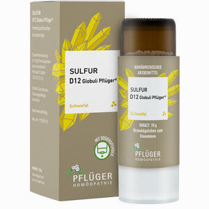 Sulfur D12 Globuli Pflüger Dosierspender 10 g - ab 5,49 €