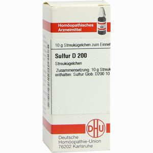 Sulfur D200 Globuli 10 g - ab 12,23 €