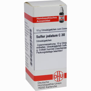 Sulfur Jodat C30 Globuli 10 g - ab 8,22 €
