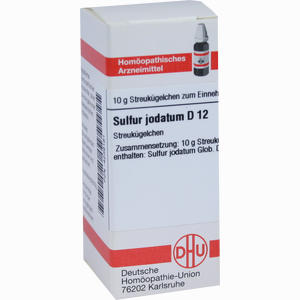 Sulfur Jodat D12 Globuli 10 g - ab 7,66 €