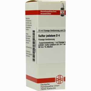 Sulfur Jodat D4 Dilution 20 ml - ab 0,00 &euro;