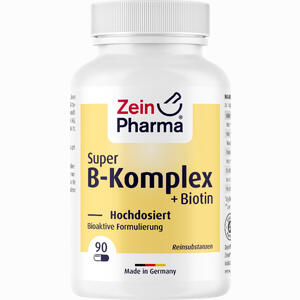 Super B- Komplex + Biotin Zeinpharma Kapseln 90 Stück - ab 0,00 &euro;