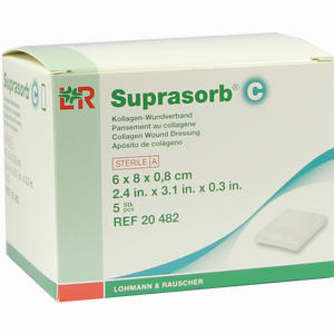 Suprasorb C Kollagen 6x8cm 5 Stück - ab 0,00 €