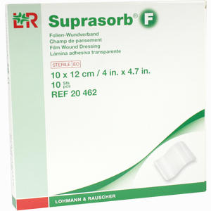 Suprasorb F Folienwundverband 10x12cm  Lohmann & Rauscher GmbH & Co.KG 10 Stück - ab 57,83 €