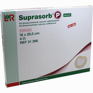 Suprasorb P Sacrum Pu- Schaumverband Selbstklebend 18x20.5cm  4 Stück - ab 191,85 €