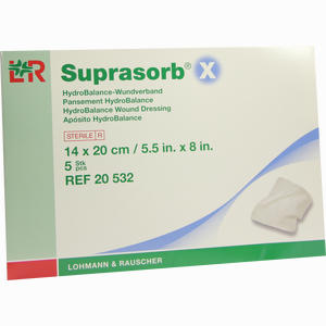 Suprasorb X Hydrobalance Wundverband 14x20cm  5 Stück - ab 202,78 €