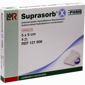 Suprasorb X + Phmb Hydrobalance- Wundverband 5x5cm  4 Stück - ab 39,90 €