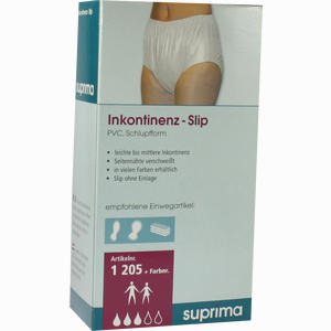 Suprima- Inkontinenzhose Art. 205 Gr. 52 Weiß 1 Stück - ab 11,76 €