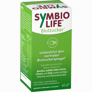 Symbiolife Blutzucker Kapseln  60 Stück - ab 39,10 &euro;