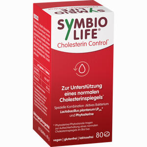 Symbiolife Cholesterin Control mit Phytosterinen 80 Stück - ab 40,15 €