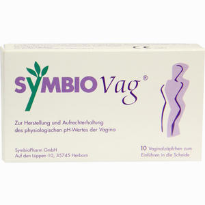 Symbiovag Vaginalzäpfchen  10 Stück Symbiovag Vaginalzäpfchen  10 Stück