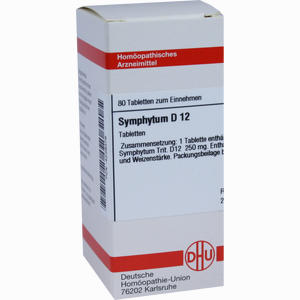 Symphytum D12 Tabletten 80 Stück - ab 8,40 €