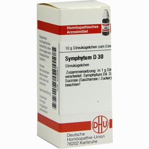 Symphytum D30 Globuli 10 g - ab 7,25 €