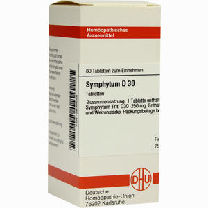 Symphytum D30 Tabletten 80 Stück - ab 8,23 &euro;