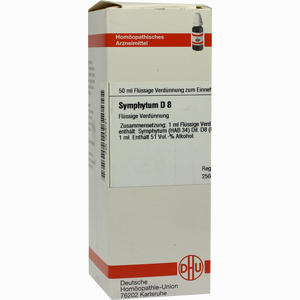 Symphytum D8 Dilution 50 ml - ab 0,00 &euro;