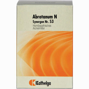 Synergon Kompl Abrotan N53 Tabletten 200 Stück - ab 18,90 €