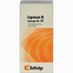 Synergon Kompl Capsic N 42 Tabletten 100 Stück - ab 0,00 &euro;