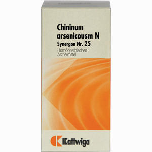 Synergon Kompl Chininum Arsenicosum N Nr.25 Tabletten 100 Stück - ab 9,77 &euro;