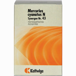 Synergon Kompl Merc Cy N43 Tabletten 200 Stück - ab 15,26 €