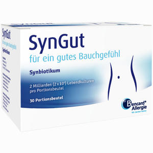 Syngut Synbiotikum mit Probiotika und Prebiotika Beutel 30 Stück