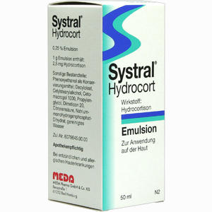 Systral Hydrocort Emulsion  50 ml - ab 0,00 €