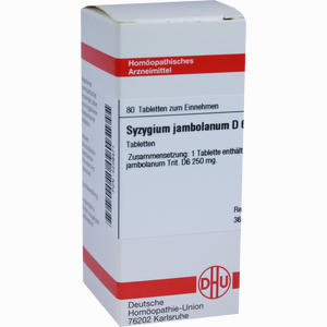 Syzygium Jamb D6 Tabletten 80 Stück - ab 8,82 €