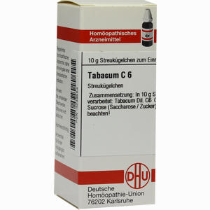 Tabacum C6 Globuli 10 g - ab 7,30 €