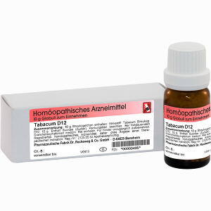 Tabacum D12 Globuli Dr.RECKEWEG & Co. GmbH 10 g - ab 6,20 &euro;