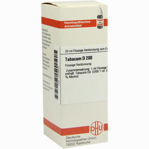 Tabacum D200 Dilution 20 ml - ab 16,40 €