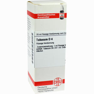 Tabacum D4 Dilution 20 ml - ab 0,00 &euro;