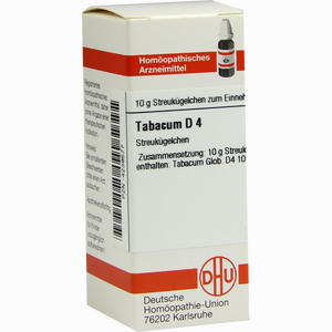 Tabacum D4 Globuli 10 g - ab 7,13 €