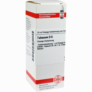 Tabacum D6 Dilution 20 ml - ab 7,95 €
